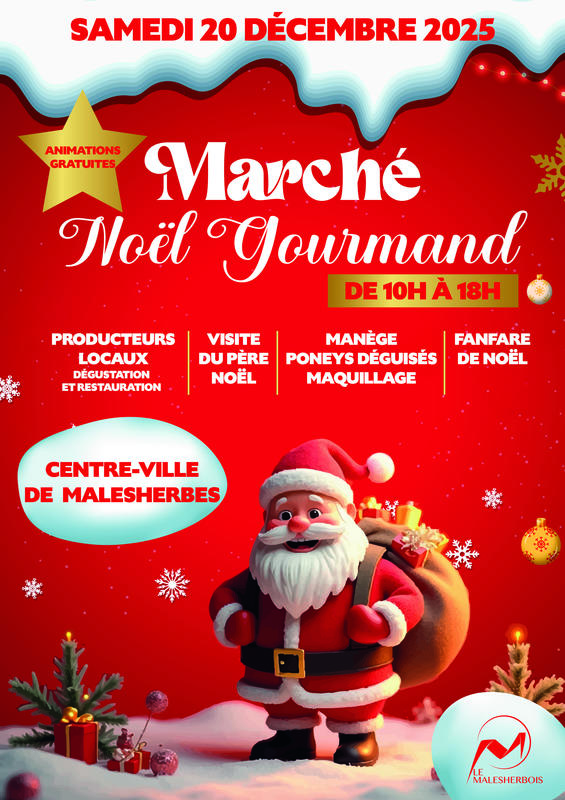 Marché de Noël à Malesherbes