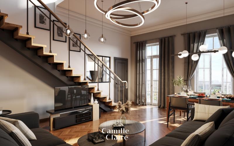 Appartement - 57 m² - 3 pièces