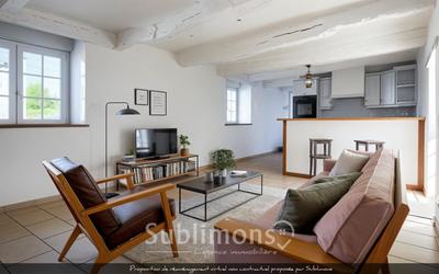 Maison ancienne - 71 m² - 3 pièces