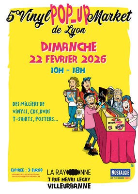 5° vinyl pop-up market de lyon
