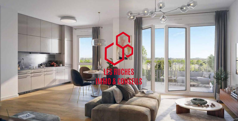 Appartement - 58 m² - 3 pièces