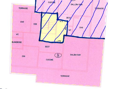 Appartement - 86 m² - 3 pièces