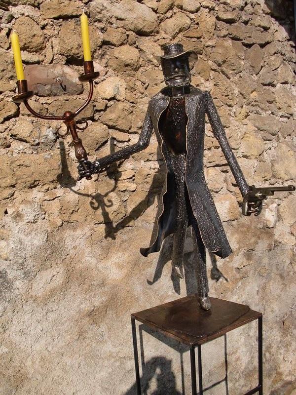 L'atelier du sculpteur sur fer