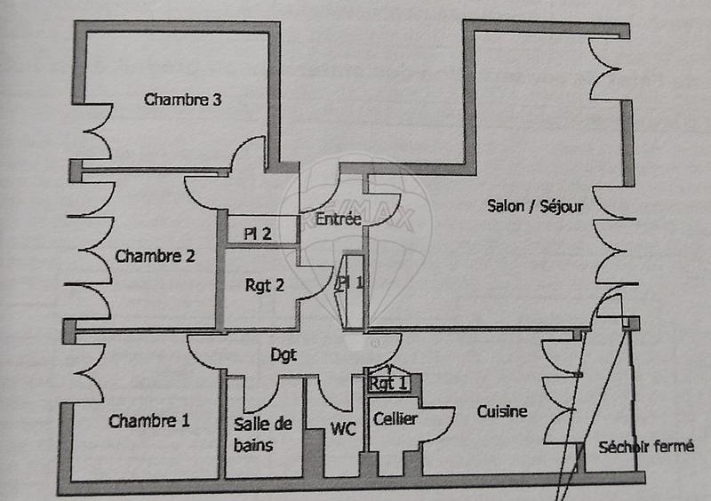 Appartement - 91 m² - 4 pièces