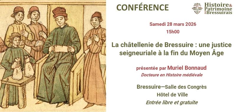 Conférence - la châtellenie de Bressuire