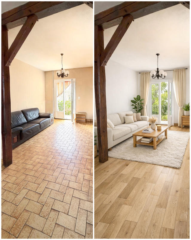 Maison - 91 m² - 5 pièces