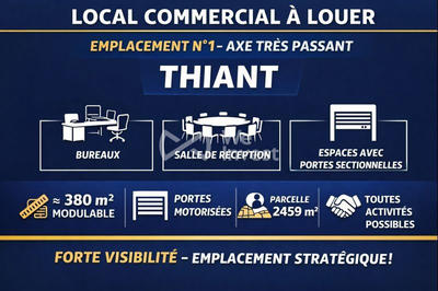 Local commercial - 380 m² - 15 pièces