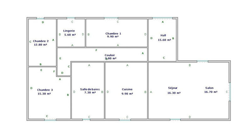 Maison - 153 m² - 7 pièces