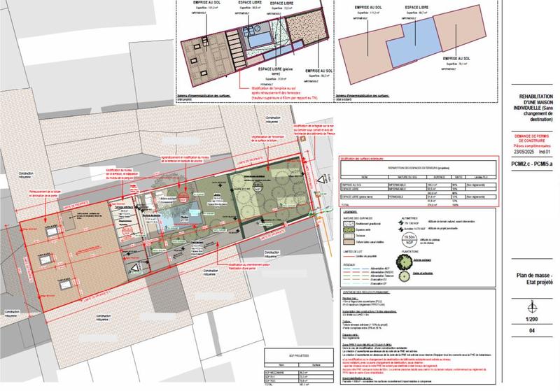 Maison de ville - 173 m² - 7 pièces