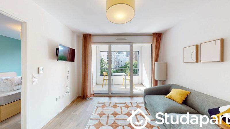 Chambre - 14 m² - 1 pièce