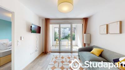 Chambre - 14 m² - 1 pièce