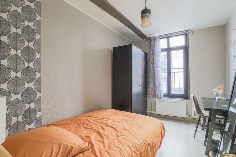 Chambre - 9 m² - 1 pièce