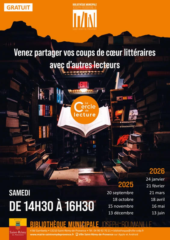 Cercle de lecture à la Bibliothèque
