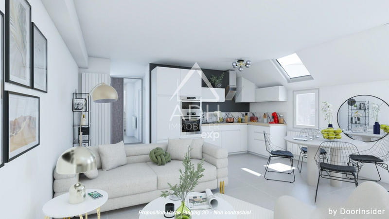 Duplex - 47 m² - 2 pièces