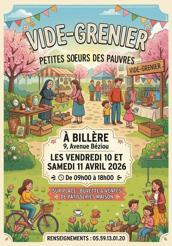 Vide grenier des petites sœurs des pauvres