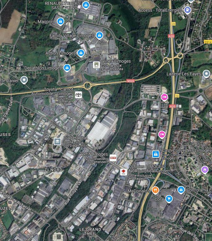 Local commercial - 458 m²