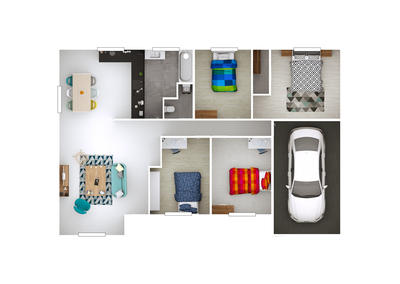 Maison - 95 m² - 5 pièces