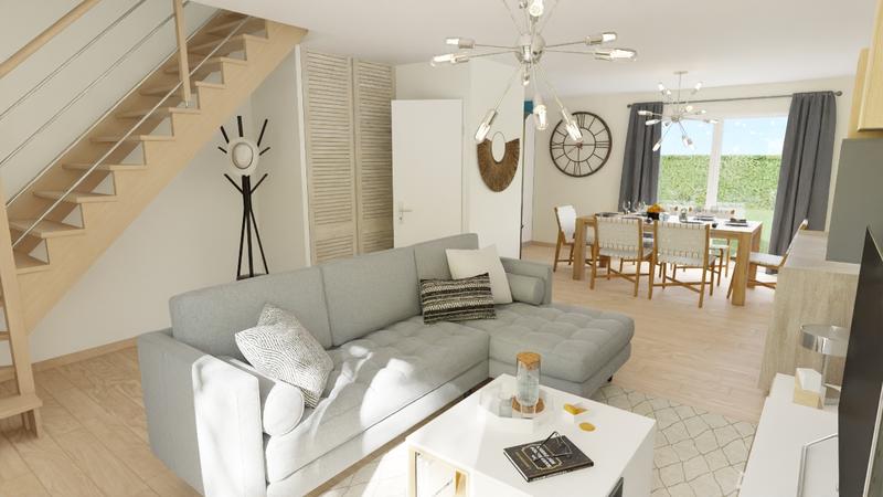 Maison - 101 m² - 6 pièces