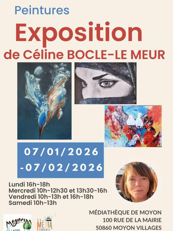 Exposition de Céline Boclé-Le Meur