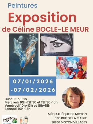 Exposition de Céline Boclé-Le Meur