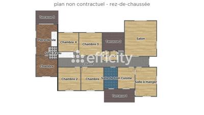 Maison - 260 m² - 12 pièces