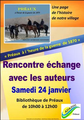 "Préaux à l'heure de la guerre de 1870"