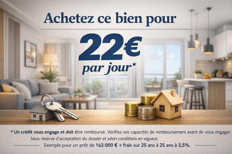 Appartement - 35 m² - 2 pièces