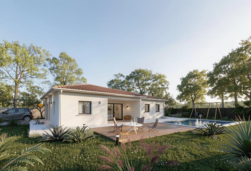 Maison - 90 m² - 4 pièces