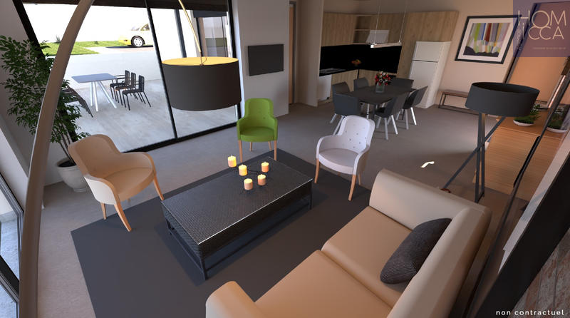 Appartement - 64 m² - 2 pièces