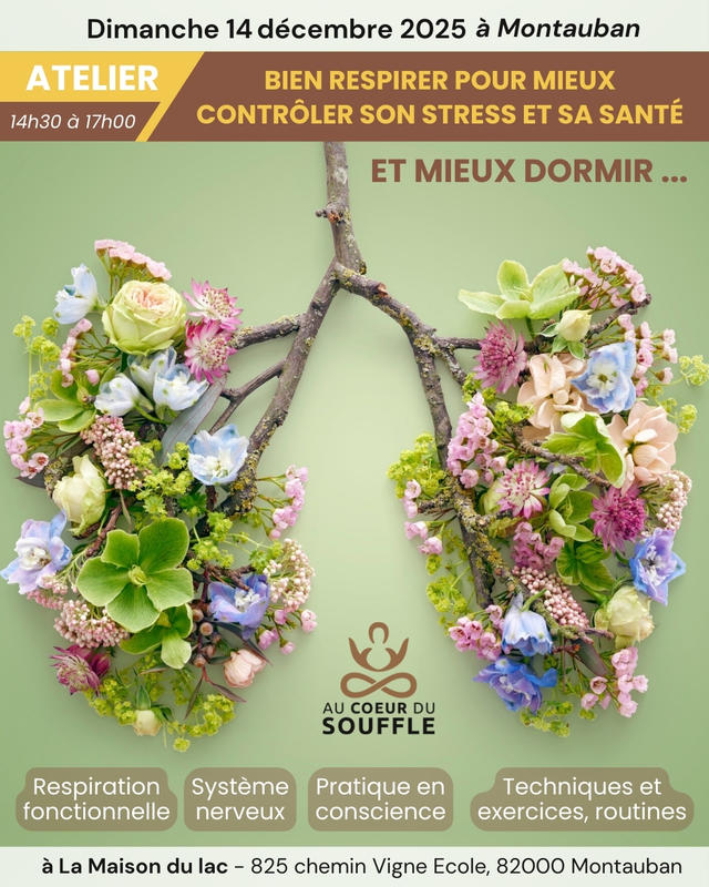 Bien respirer pour mieux contrôler stress et santé / mieux dormir