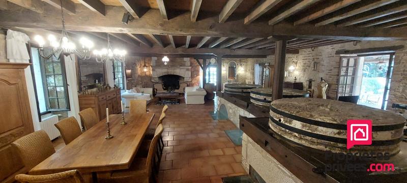 Moulin - 400 m² - 8 pièces