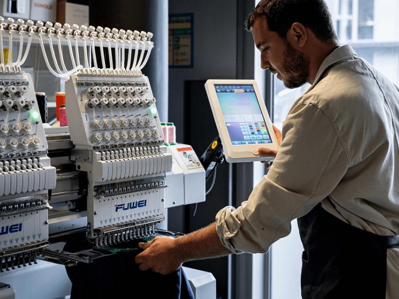 Visite d'une entreprise de Broderie et Sérigraphie
