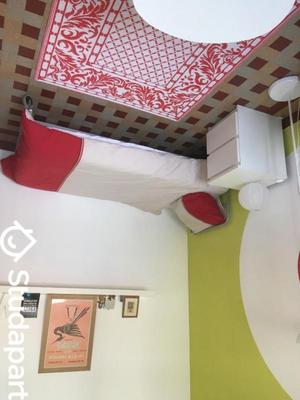 Chambre - 15 m² - 1 pièce