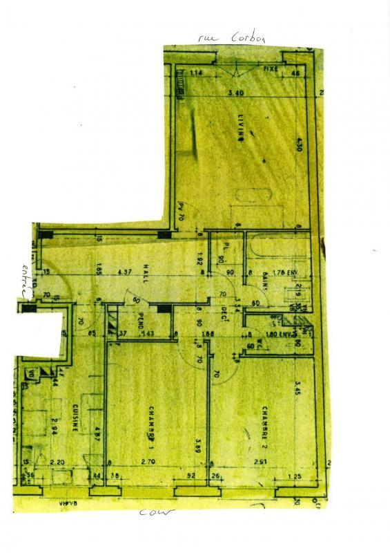 Appartement - 61 m² - 3 pièces