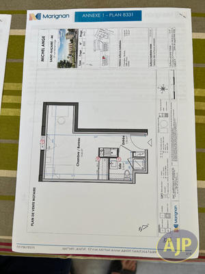 Appartement - 21 m² - 1 pièce