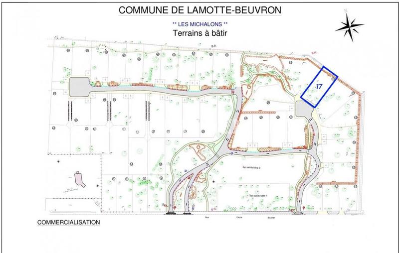 Terrain constructible - 720 m²