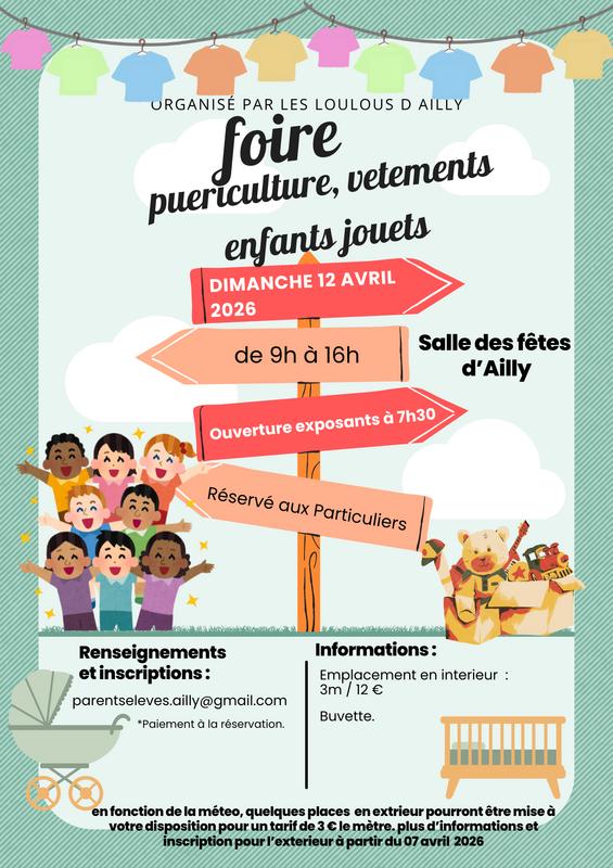 Foire à la puériculture