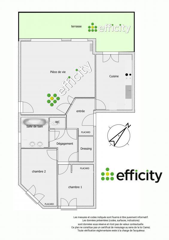 Appartement - 88 m² - 4 pièces