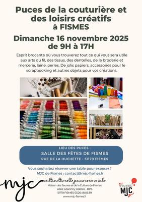 Puces de couturières et des loisirs créatifs