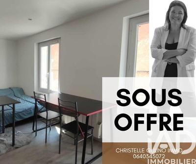 Appartement - 21 m² - 1 pièce