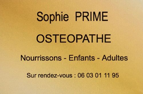 Prime Sophie Osteopathe