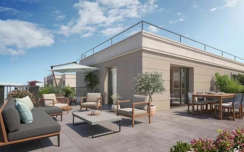 Appartement - 116 m² - 6 pièces