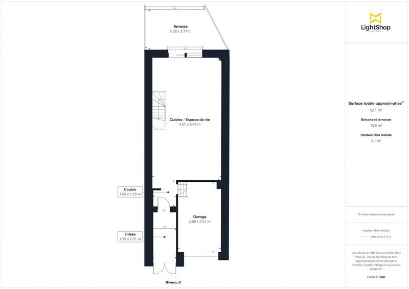 Maison - 90 m² - 4 pièces