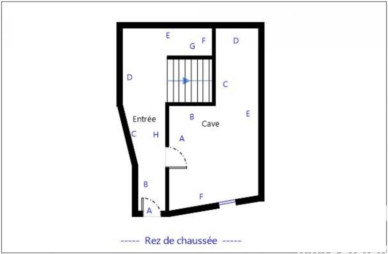 Maison de ville - 78 m² - 3 pièces