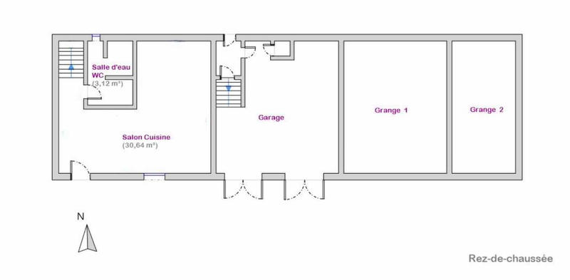 Maison - 80 m² - 5 pièces