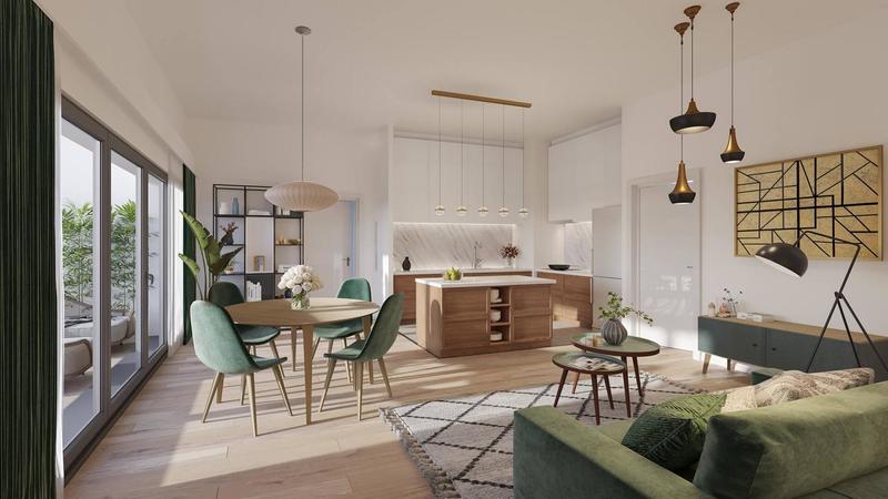 Appartement - 58 m² - 3 pièces