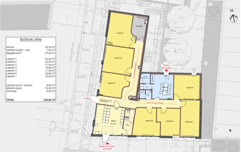Local d'activité / Entrepôt - 233 m² - 10 pièces