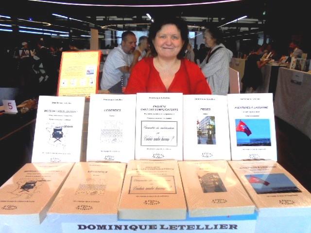 Dominique Letellier signe « Aventures à Lausanne » à la Maison de la Presse de Sotteville-lès-Rouen les 19/20 déc. 2025