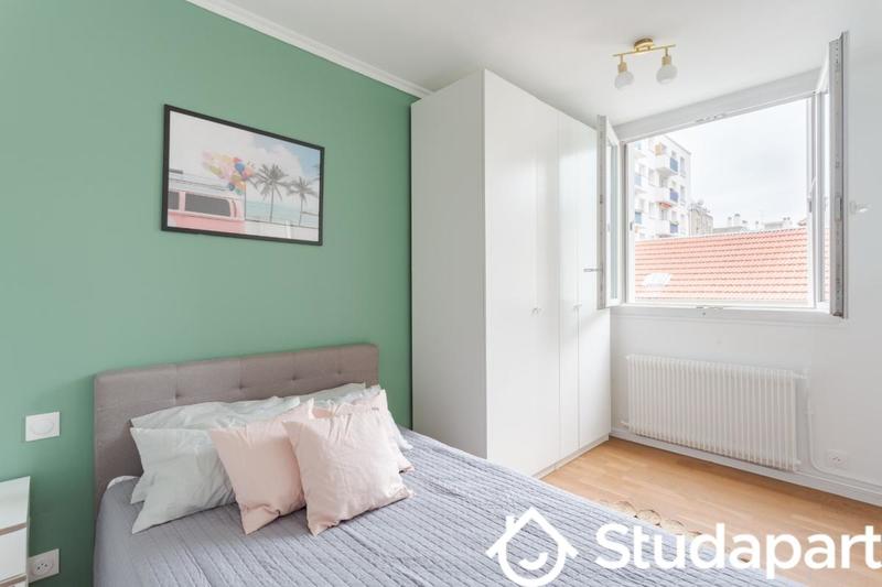 Chambre - 9 m² - 1 pièce