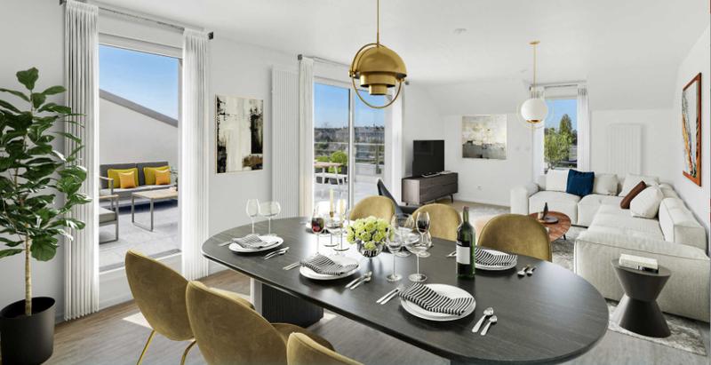 Appartement - 85 m² - 4 pièces